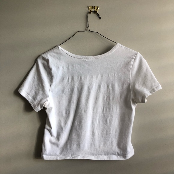 simple white tee - Picture 2 of 2